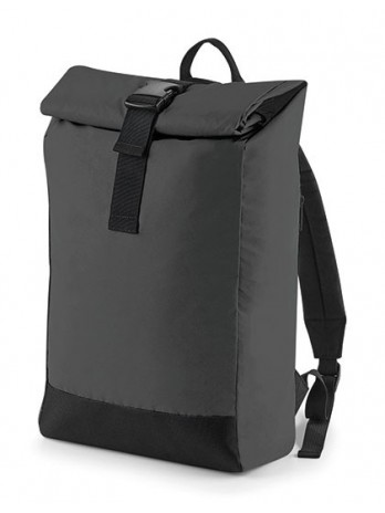 Reflective Roll-Top Backpack