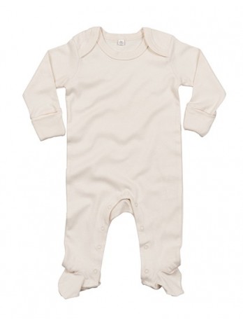 Baby Sleepsuit With Scratch Mitts