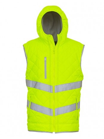 Hi-Vis Kensington Hooded Gilet