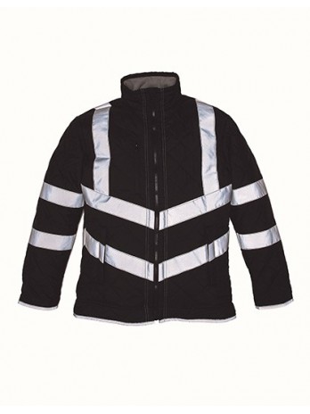 Hi-Vis Kensington Jacket With Fleece Lining