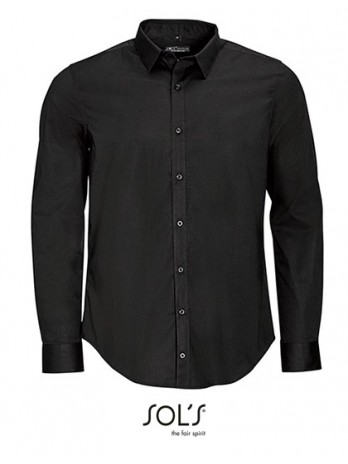 Men´s Long Sleeve Stretch Shirt Blake