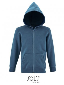 Kids´ Zip Hoodie Stone