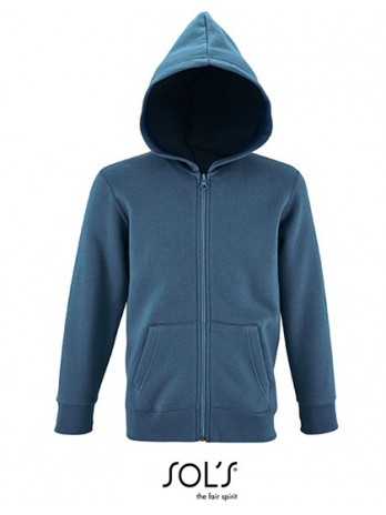 Kids´ Zip Hoodie Stone