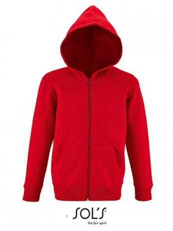 Kids´ Zip Hoodie Stone
