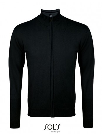 Men´s Zipped Knitted Cardigan Gordon