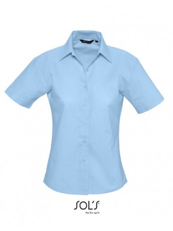 Women´s Oxford-Blouse Elite Short Sleeve
