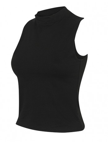 Women´s High Neck Crop Vest