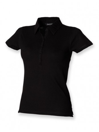 Women´s Short Sleeved Stretch Polo
