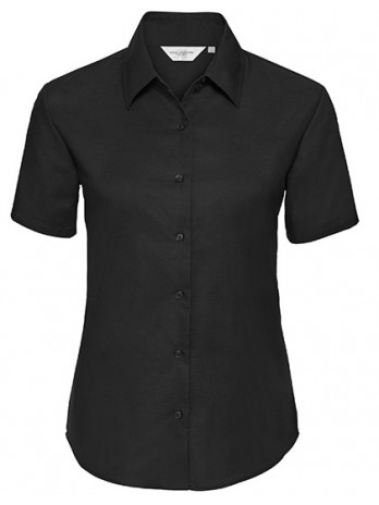 Ladies' Short Sleeve Tailored Oxford Shirt