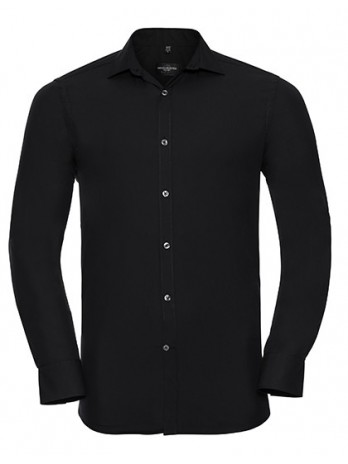 Men's Long Sleeve Fitted Ultimate Stretch Shirt