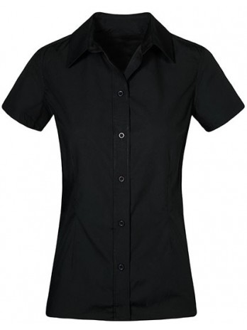 Women´s Poplin Shirt Short Sleeve
