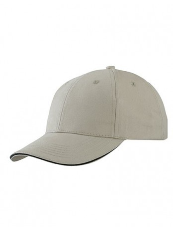 Light Brushed Sandwich Cap