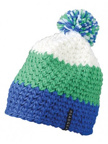 Crocheted Cap With Pompon