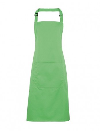 Colours Collection Bib Apron With Pocket