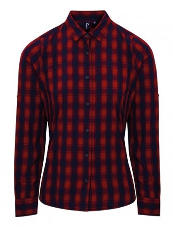Women´s Mulligan Check Cotton Long Sleeve Shirt