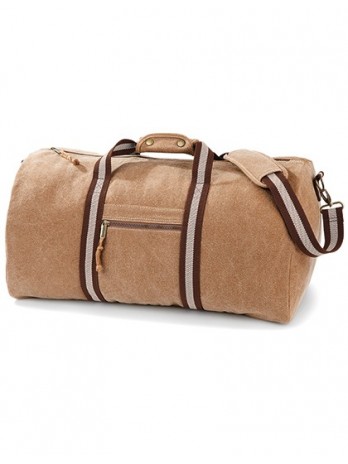 Vintage Canvas Holdall