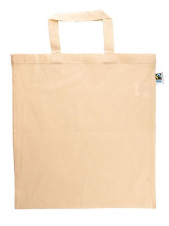 Fairtrade Cotton Bag Short Handles