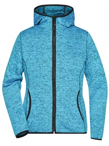 Ladies´ Knitted Fleece Hoody