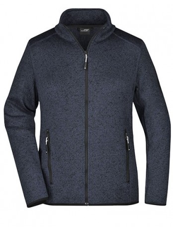 Ladies´ Knitted Fleece Jacket