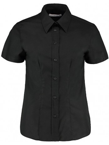 Women´s Tailored Fit Workwear Oxford Shirt Short Sleeve