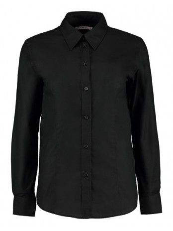 Women´s Tailored Fit Workwear Oxford Shirt Long Sleeve