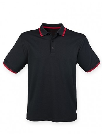 Men´s Coolplus® Short Sleeved Tipped Polo Shirt
