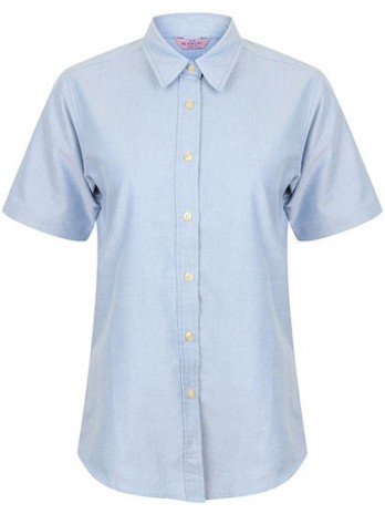 Ladies´ Classic Short Sleeved Oxford Shirt