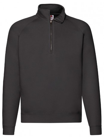 Premium Zip Neck Raglan Sweat