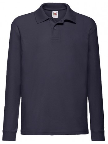 Kids´ Long Sleeve 65/35 Polo