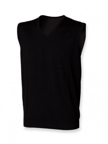Men´s Lightweight Sleeveless V-Neck Jumper