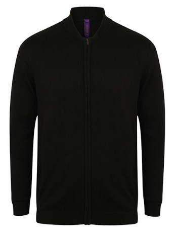 Unisex Zip Through Cardigan