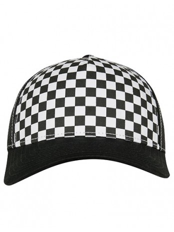 Checkerboard Retro Trucker