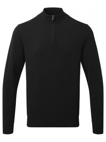 Men´s Cotton Blend 1/4 Zip Sweater