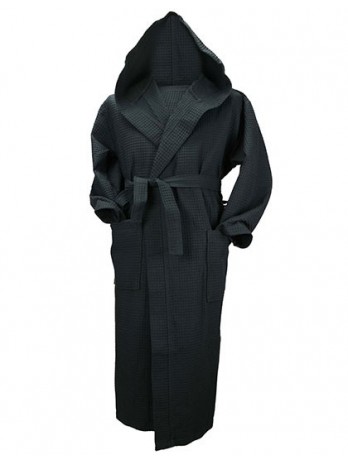 Robezz® Waffle Bathrobe With Hood