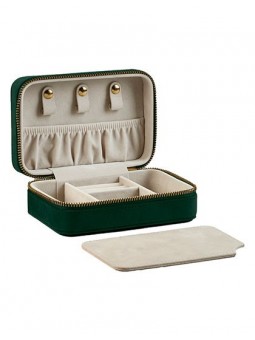 Velvet Travel Jewellery Box