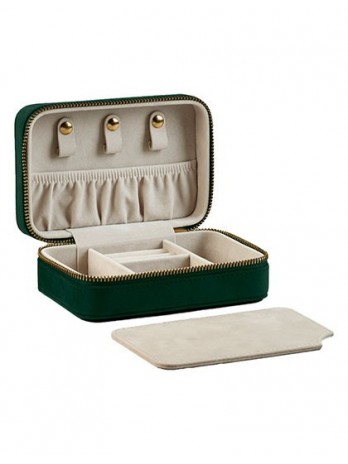 Velvet Travel Jewellery Box