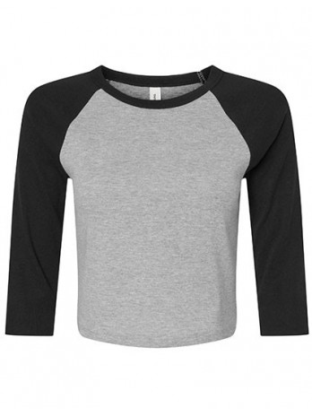 Women´s Micro Rib 3/4 Raglan Baby Tee