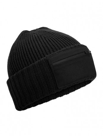 Zip Patch Beanie