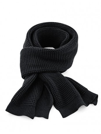 Classic Waffle Knit Scarf