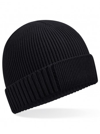 Organic Cotton Engineered Patch Beanie