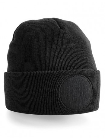 Circular Patch Beanie