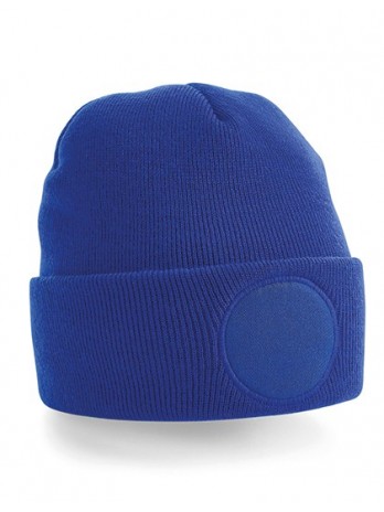 Circular Patch Beanie