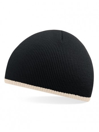 Two-Tone Pull-On Beanie