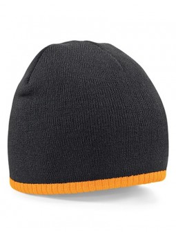 Two-Tone Pull-On Beanie