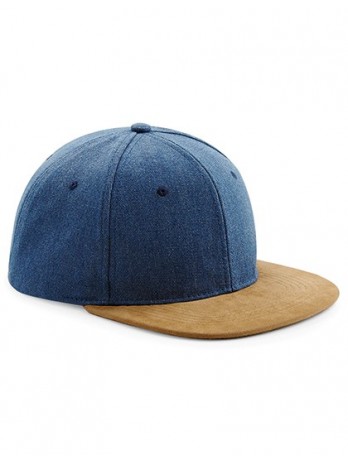 Suede Peak Snapback