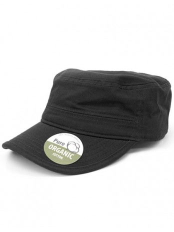 Organic Cotton Army Cap Washed