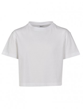 Girls Cropped Jersey Tee