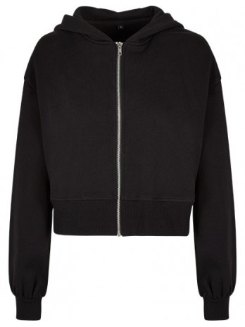Ladies Short Oversized Zip...