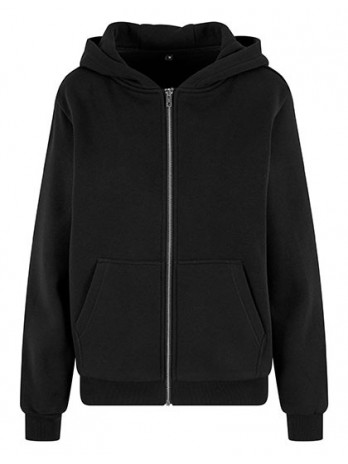 Ladies Fluffy Zip Hoody