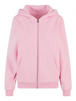 Ladies Fluffy Zip Hoody